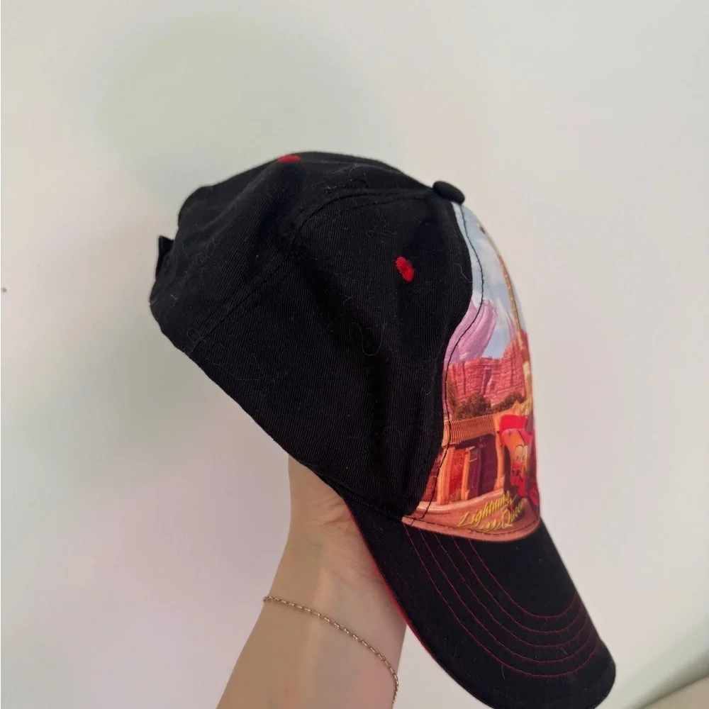 Vintage 2010 Cars Movie Pixar disney lighting mcqueen hat baseball cap boys